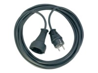 brennenstuhl H05VV-F 3G1,5 Forlængerkabel til strøm 5m Sort