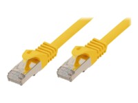 Shiverpeaks BASIC-S CAT 7 (kabel)/CAT 6a (stikforbindelser) SFTP, PiMF Patchkabel Yellow