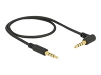 Delock Audiokabel 50cm Sort