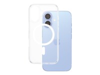 PanzerGlass HardCase Transparent w. White MagSafe iPhone 16 Beskyttelsescover Transparent Apple iPhone 16