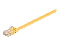 goobay CAT 6 Ikke afskærmet parsnoet (UTP) 50cm Patchkabel Yellow