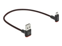 Delock Easy USB-kabel 20cm Sort