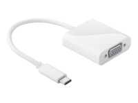 Goobay USB 3.1 Adapter til VGA 0.2m hvid