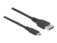 Delock DisplayPort kabel 1.5m Sort