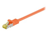 goobay CAT 7 SFTP, PiMF 25m Patchkabel Orange