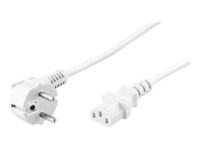 goobay NK 101 W Strømkabel 2m Hvid