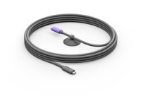 Logitech USB Type-C kabel 5m Sort Lilla