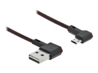 Delock Easy USB-kabel 1m Sort