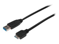 ASSMANN USB-kabel 25cm Sort