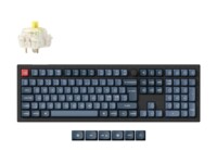 Keychron V6 Max Tastatur Mekanisk Sydvendt RGB LED Trådløs Kablet Spansk