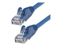 StarTech.com 5m LSZH CAT6 Cable, 10 Snagless RJ45 100W Network Patch Cord Strain Relief, CAT 6 10GbE UTP, Blue, Individually Tested/ETL, Low Smoke Zero Halogen - Category 6 - 24AWG (N6LPATCH5MBL) CAT 6 Ikke afskærmet parsnoet (UTP) 5m Patchkabel Blå