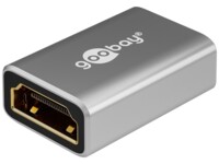 goobay HDMI-adapter med Ethernet Sort Sølv