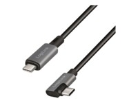 LogiLink USB 2.0 USB Type-C kabel 3m Sort