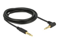 Delock Audiokabel 3m Sort