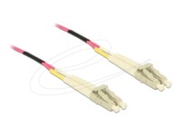 DeLOCK Netværkskabel Fiberoptik OM4 25m