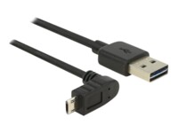 Delock USB-kabel 3m Sort