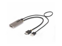 StarTech.com HDMI to DisplayPort Adapter, 8K 60Hz, Active Video Converter Videoadapterkabel 30cm Grå