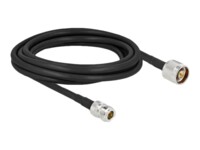 DeLOCK Forlængerkabel til antenne Koaksial 3m Sort Sort