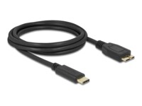 Delock USB Type-C kabel 2m Sort