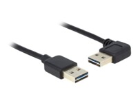 Delock Easy USB-kabel 2m Sort