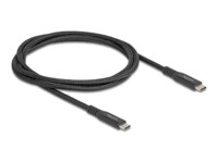 Delock USB Type-C kabel 1m Sort
