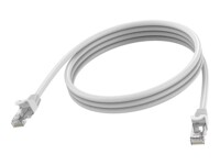 Vision CAT 6a Afskærmet parsnoet (STP) 1m Patchkabel Hvid