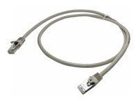 StarTech.com 1m CAT6 Ethernet Cable, 10 Gigabit Shielded Snagless RJ45 100W PoE Patch Cord, CAT 6 10GbE SFTP Network Cable w/Strain Relief, Grey, Fluke Tested/Wiring is UL Certified/TIA - Category 6 - 26AWG (N6SPAT1MGR) CAT 6 Kabel med afskærmning med fol