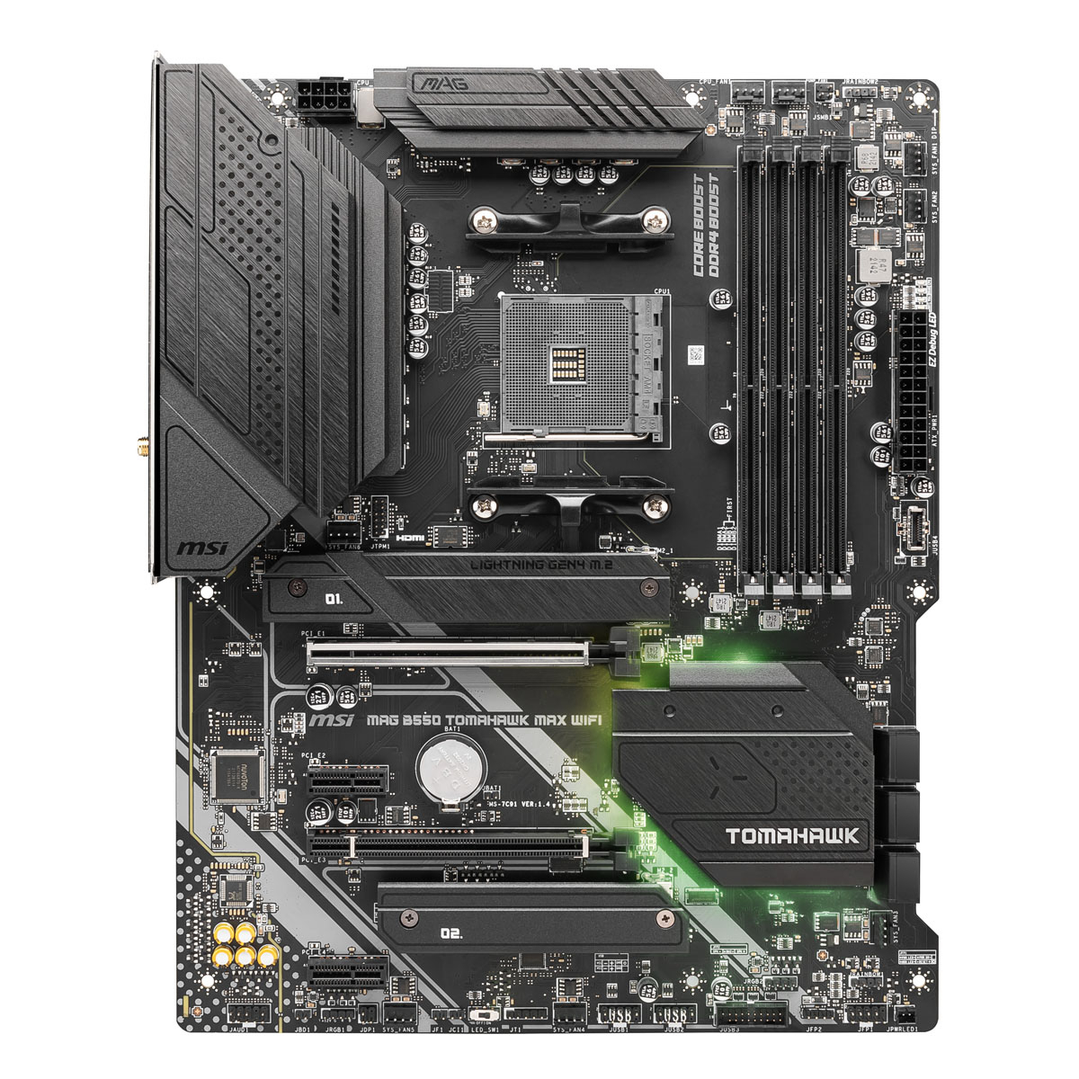 MSI MAG B550 TOMAHAWK MAX WIFI ATX AM4 AMD B550