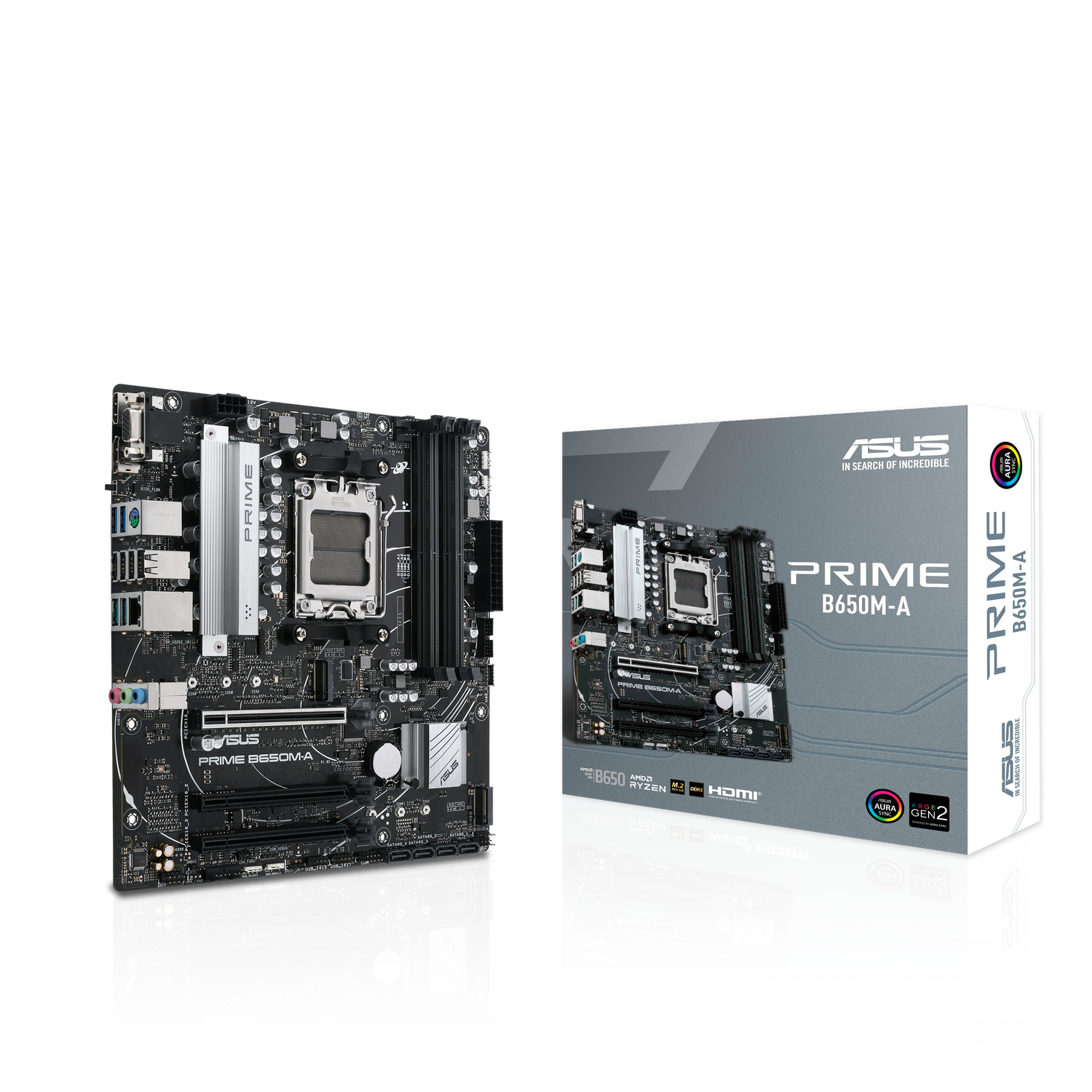 ASUS Prime B650M-A Micro-ATX AM5 AMD B650