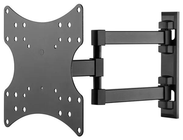 Basic TV wall mount Basic FULLMOTION (S), black - for TVs from 23'' to 42'' (58-107cm) , fully movable double arm joint (swivel and tilt) up to 20kg