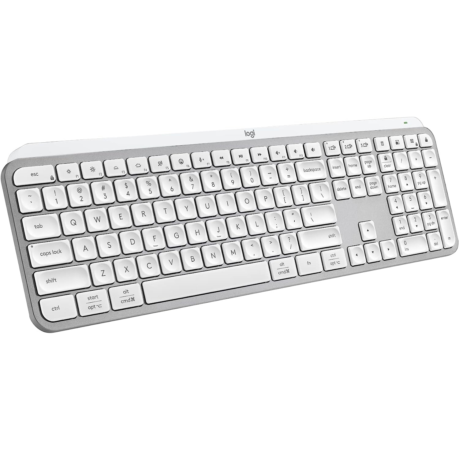 Logitech MX Keys S Tastatur Membran Ja Trådløs Amk. engelsk