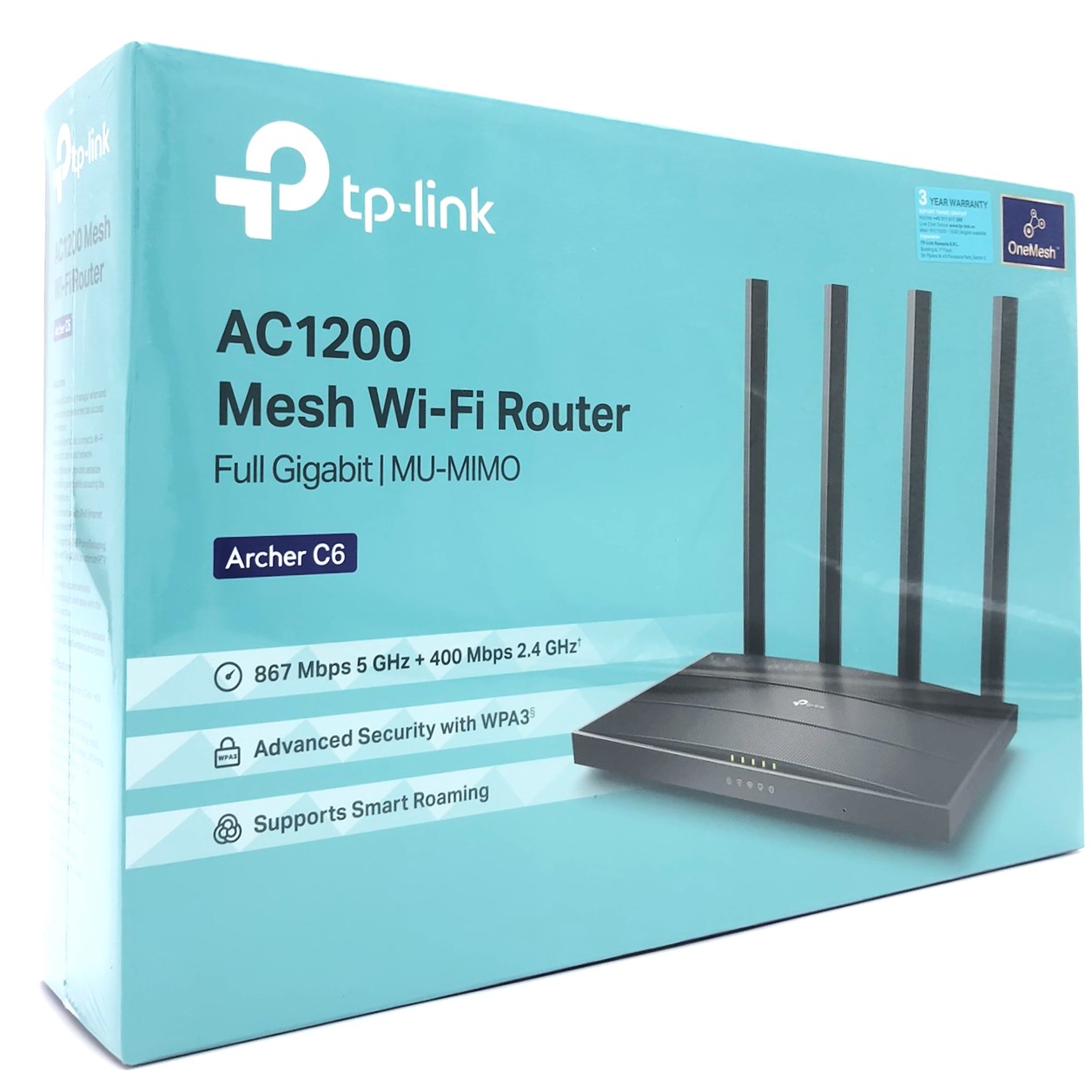 TP-Link Archer C6 V4 Trådløs router