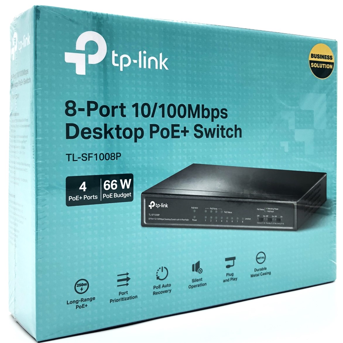 TP-Link TL-SF1008P Switch 8-porte 10/100 PoE