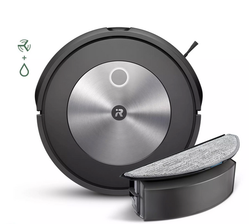 iRobot Roomba Combo j5 Støvsuger Robotstyret 0.389liter Antracit