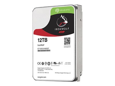 Seagate IronWolf NAS HDD 12TB SATA recertified