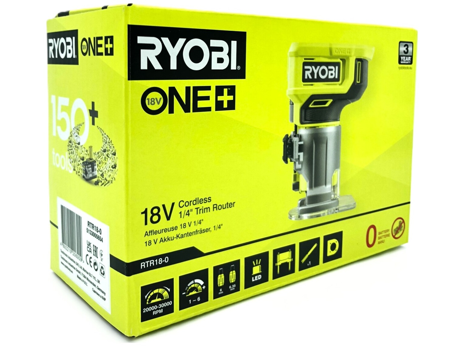 Ryobi RTR18-0