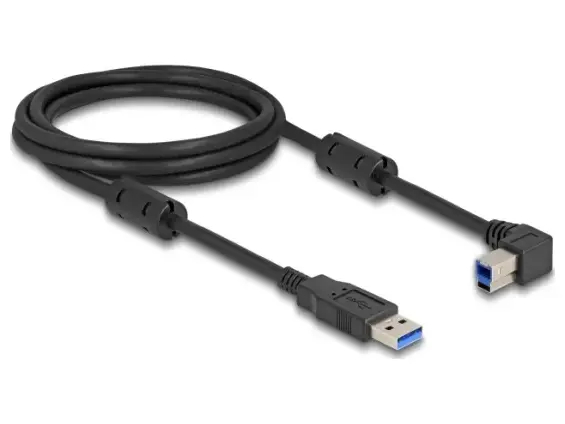 DeLOCK USB 3.0 USB-kabel 2m Sort