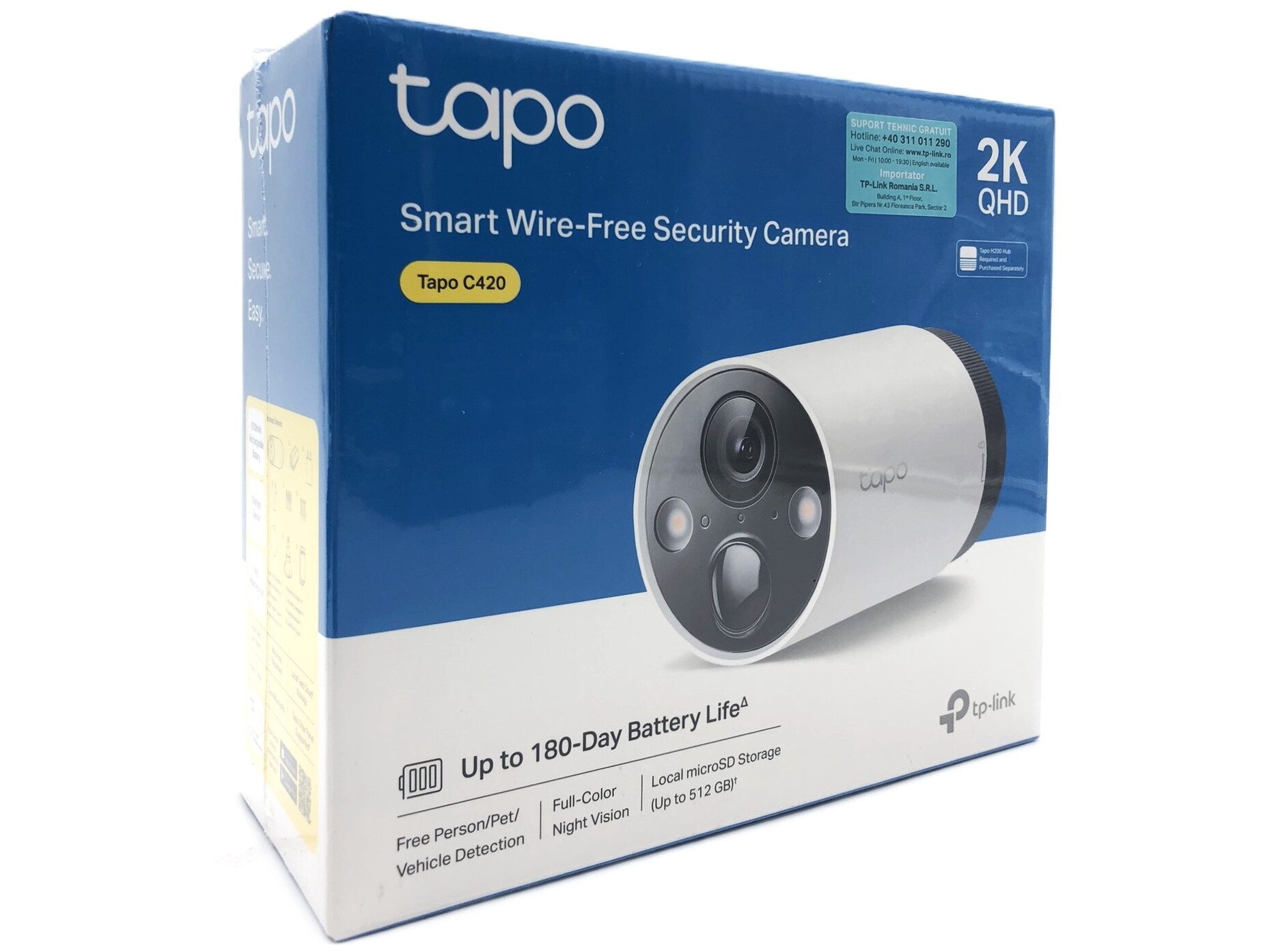 Tapo C420 V1 Netværksovervågningskamera Udendørs Indendørs 2560 x 1440