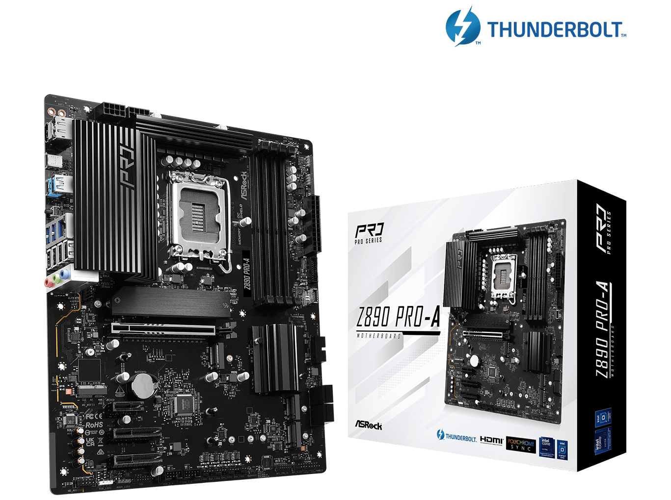 ASRock Z890 Pro-A ATX LGA1851 sokkel Intel Z890