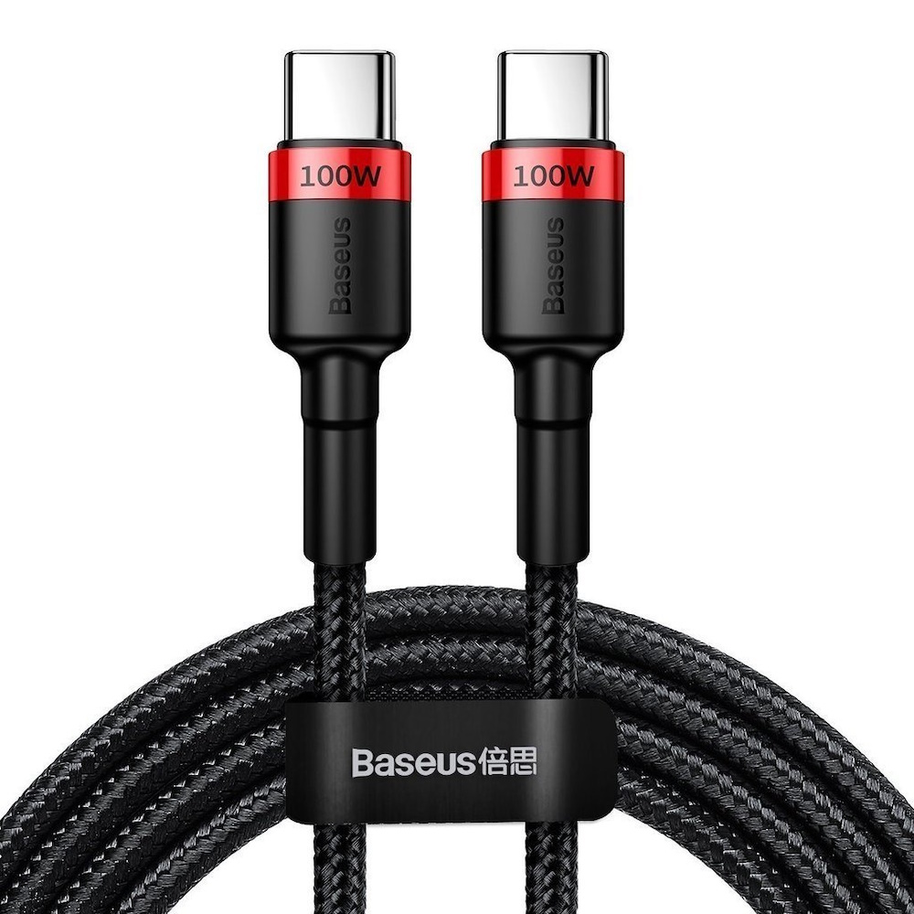 Baseus CATKLF-AL91 USB-C to USB-C 2m Sort