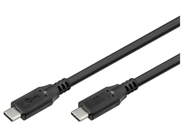 Goobay 74729 USB-C to USB-C 3m Sort