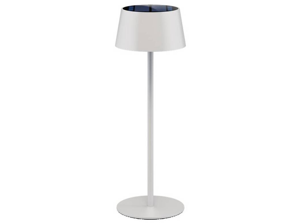 Wireless LED Solar Table Lamp, white