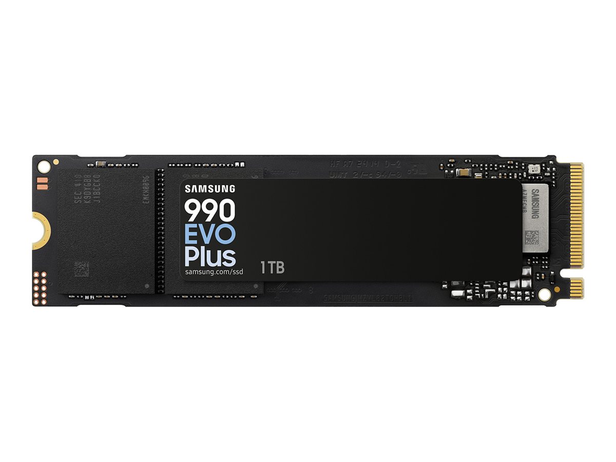 Samsung 990 EVO Plus Solid state-drev MZ-V9S1T0 1TB M.2 PCI Express 4.0 x4 (NVMe) PCI Express 5.0 x2 (NVMe)