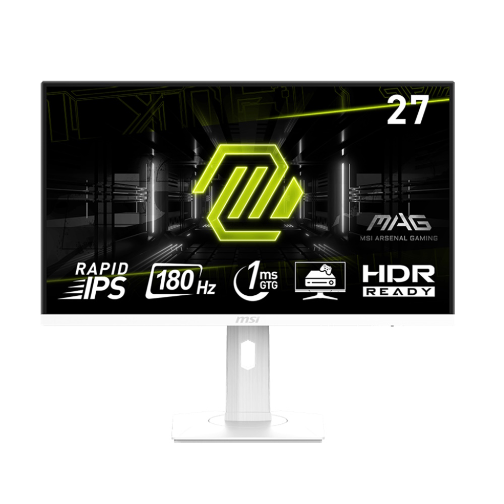 27'(68.6cm)TFT MSI MAG 274PFWDE White GAMING Flat 180Hz retail