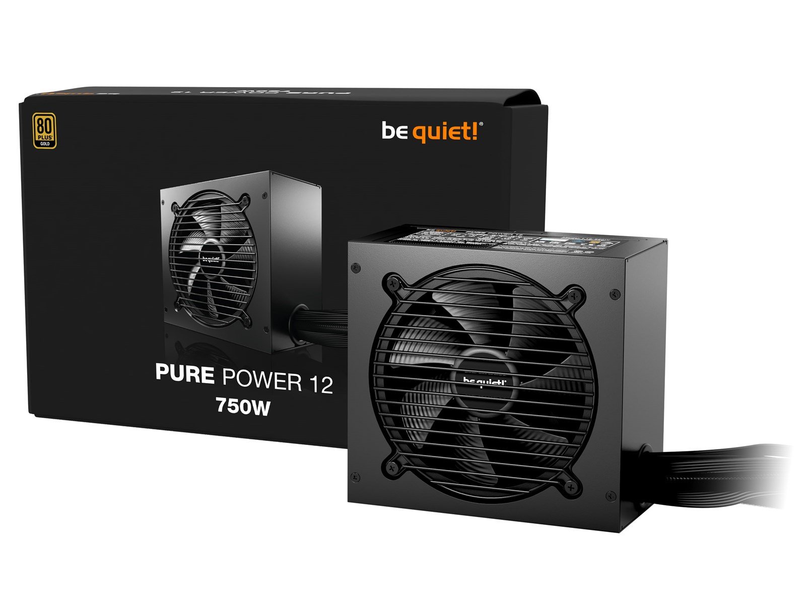 be quiet! Pure Power 12 750Watt 80 PLUS Gold