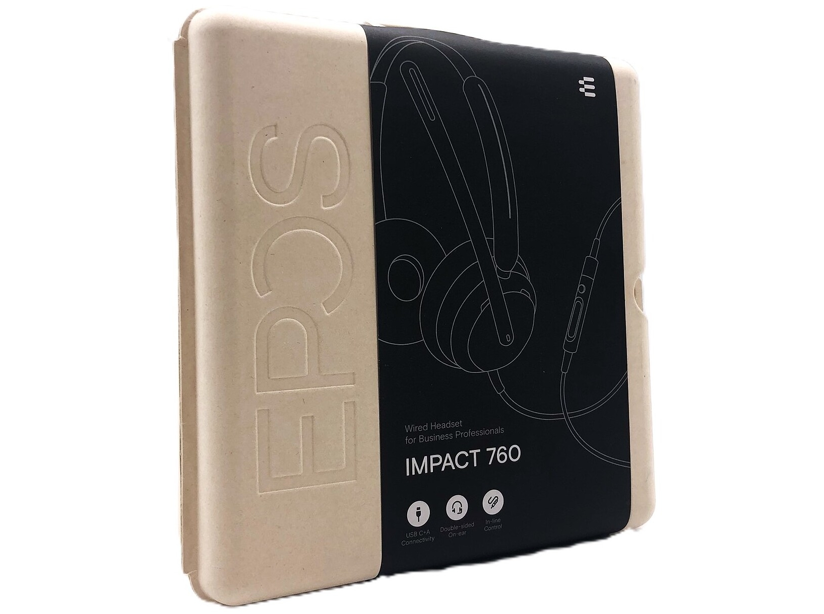 EPOS IMPACT 760 Kablet Høretelefoner Sort