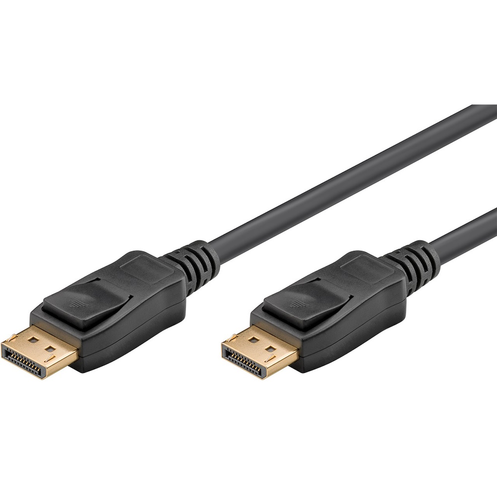 DisplayPort™ Cable 2.0, 40 Gbit/s, 5 m, black