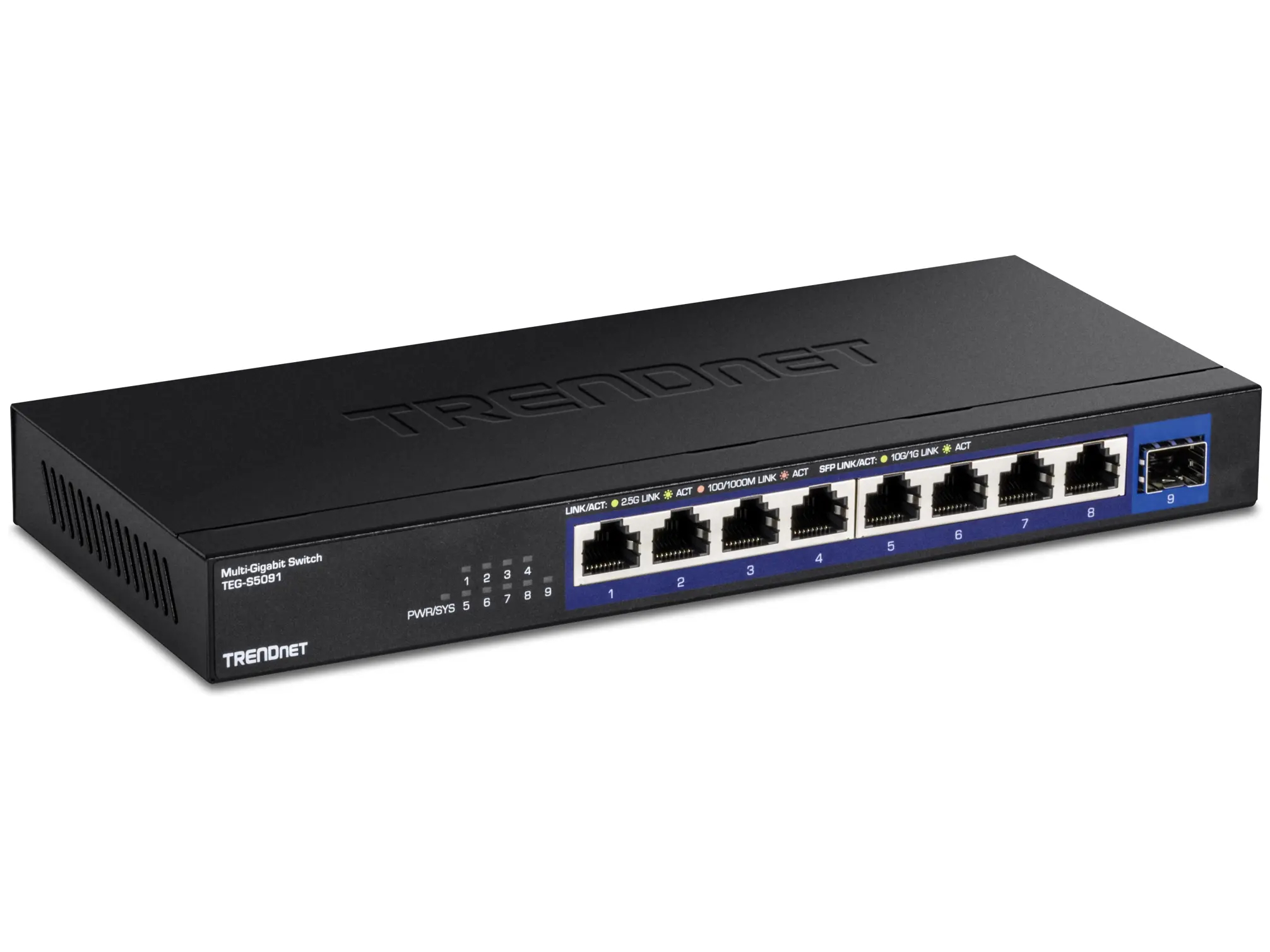 TRENDnet TEG-S5091 Switch 9-porte 2.5 Gigabit Ethernet