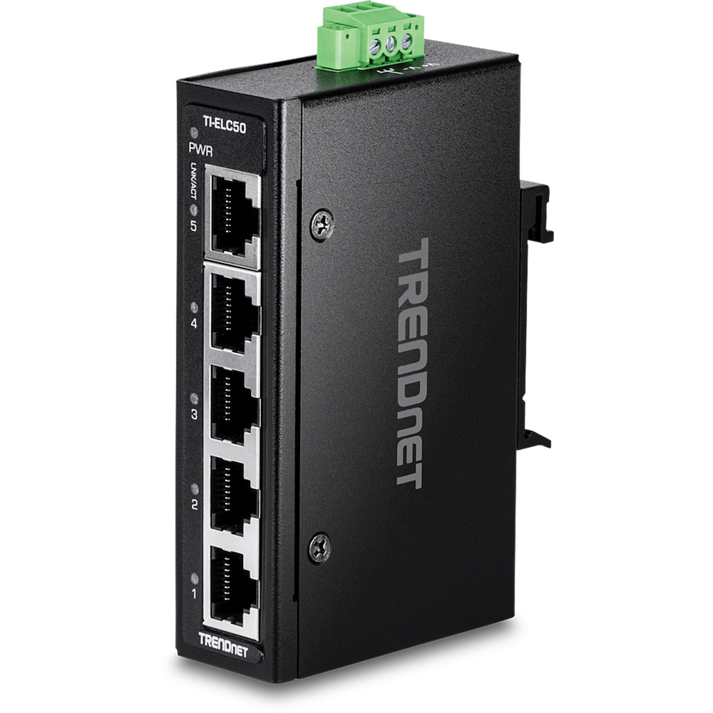 TRENDnet TI-ELC50 Switch 5-porte Fast Ethernet