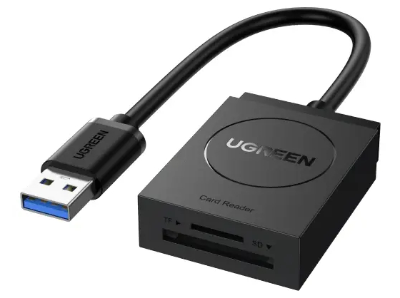 Czytnik Ugreen Adapter USB UGREEN czytnik kart SD, microSD